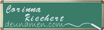 Corinna Riechert Visitenkarte